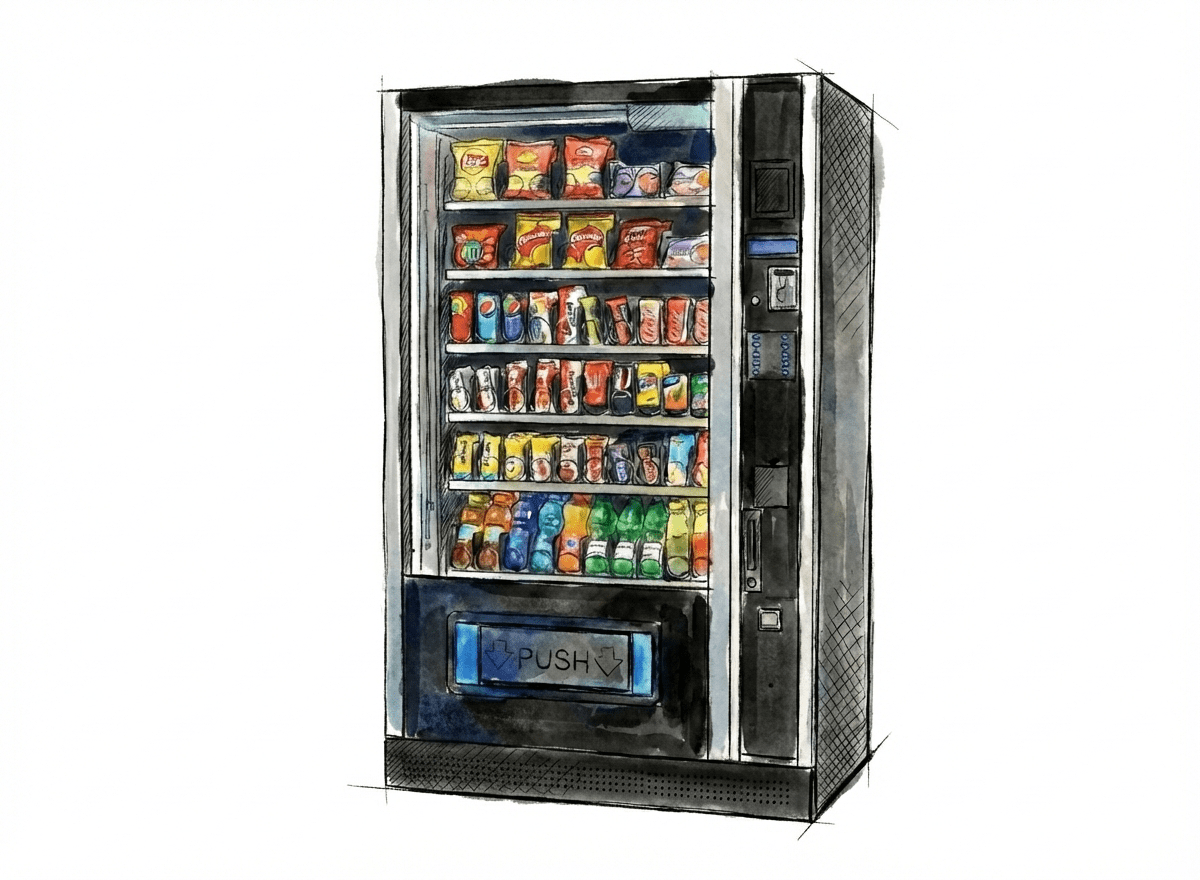 maquina vending – snacks