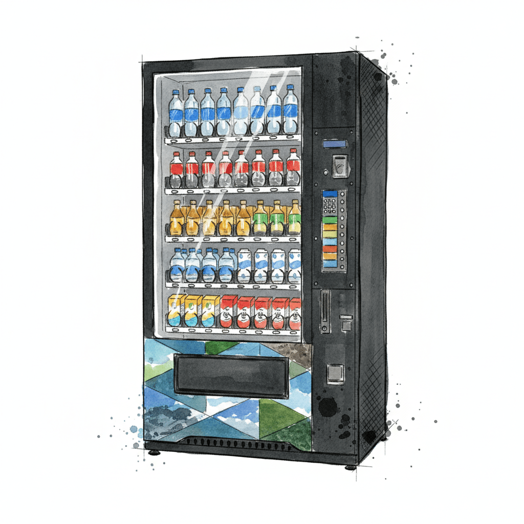 Maquina vending – begudes